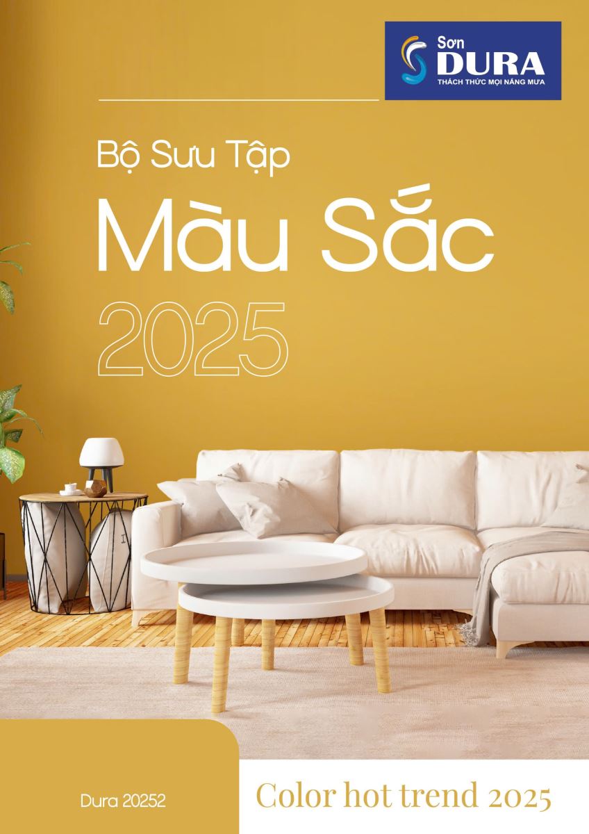 Bộ sưu tập màu sơn của năm 2025 từ Sơn Dura