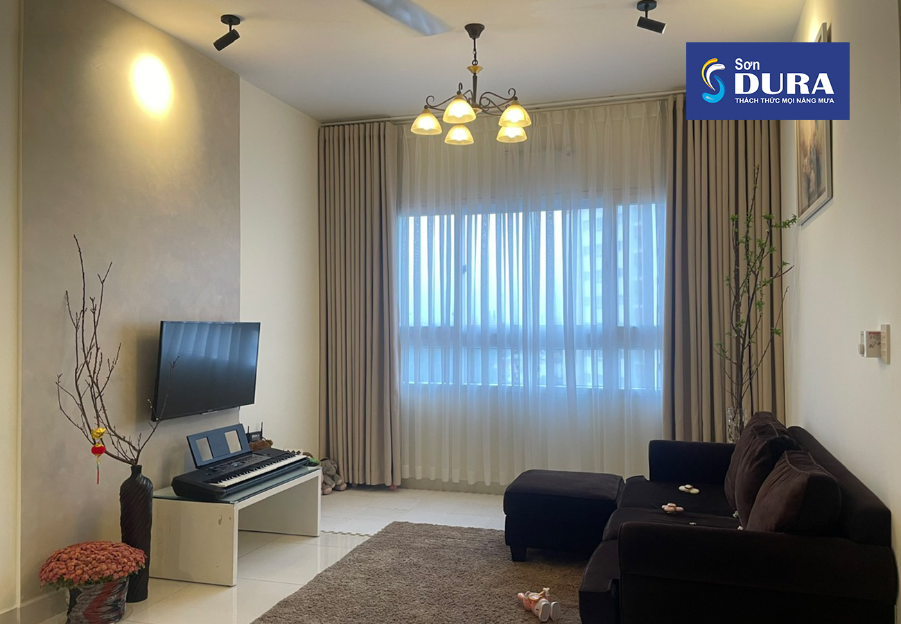 Công trình sử dụng sơn hiệu ứng bê tông