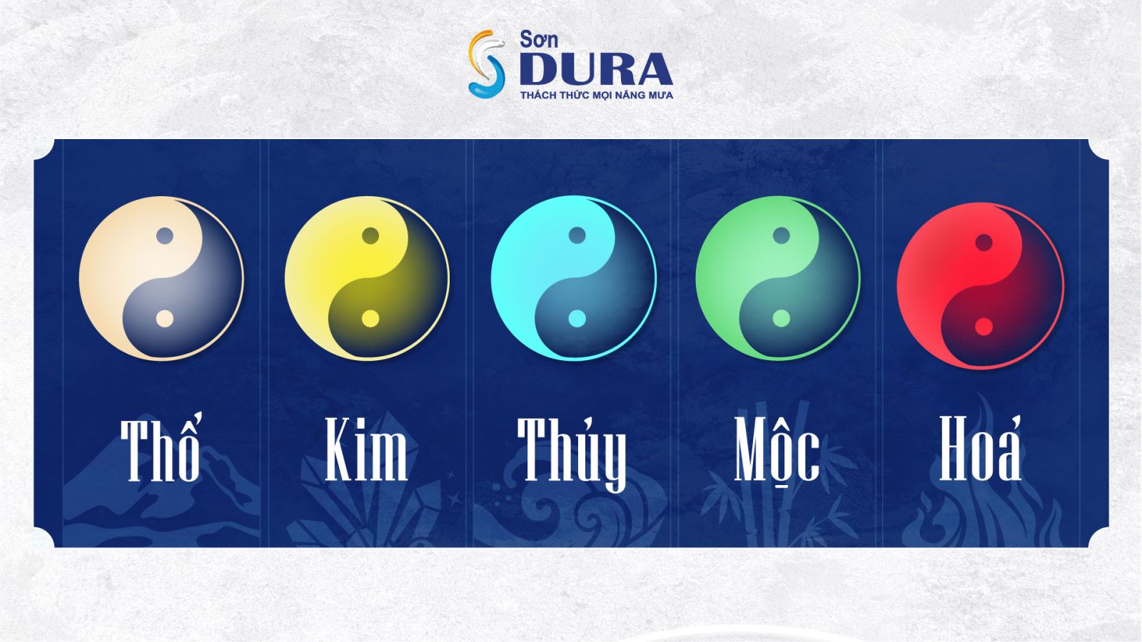 Bảng màu phong thuỷ