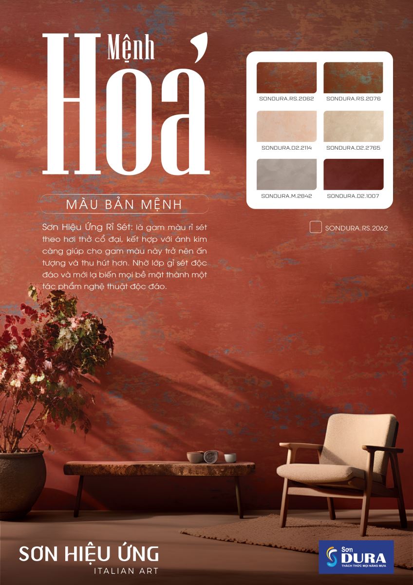 mệnh Hoả sơn nhà màu gì hợp phong thuỷ