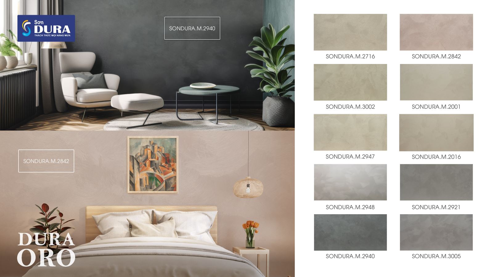 Các màu sơn hiệu ứng ánh kim