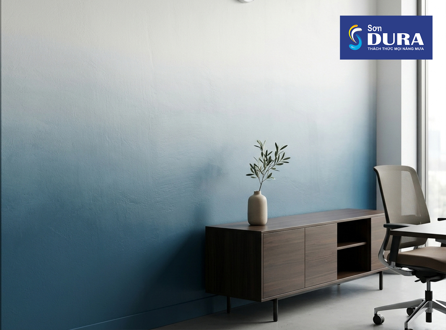 Sơn hiệu ứng ombre chuyển màu