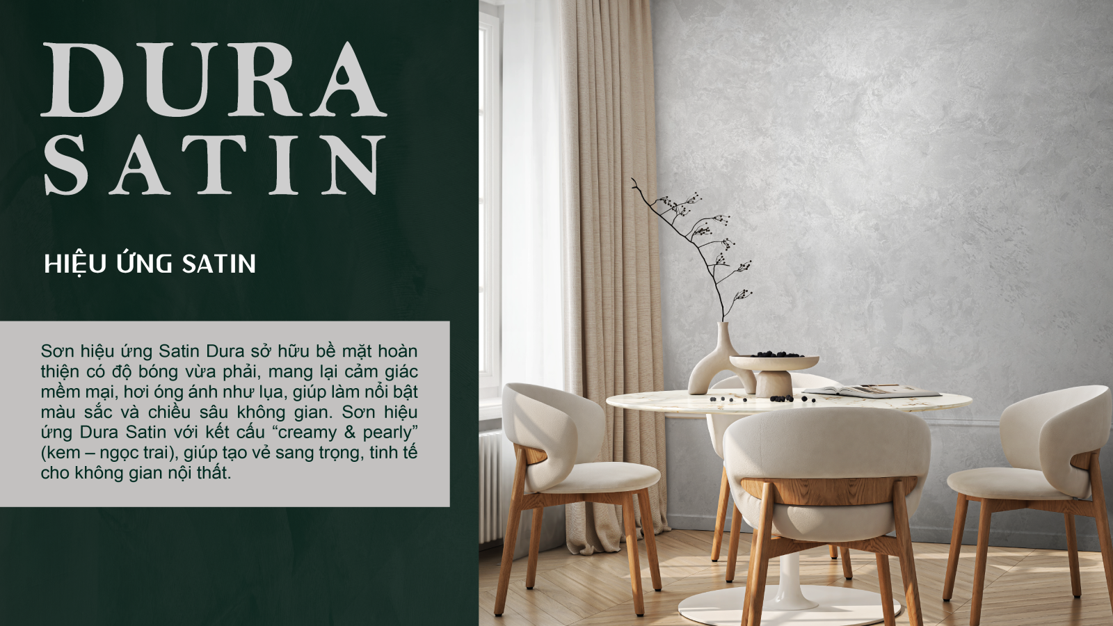 Sơn hiệu ứng satin là gì?