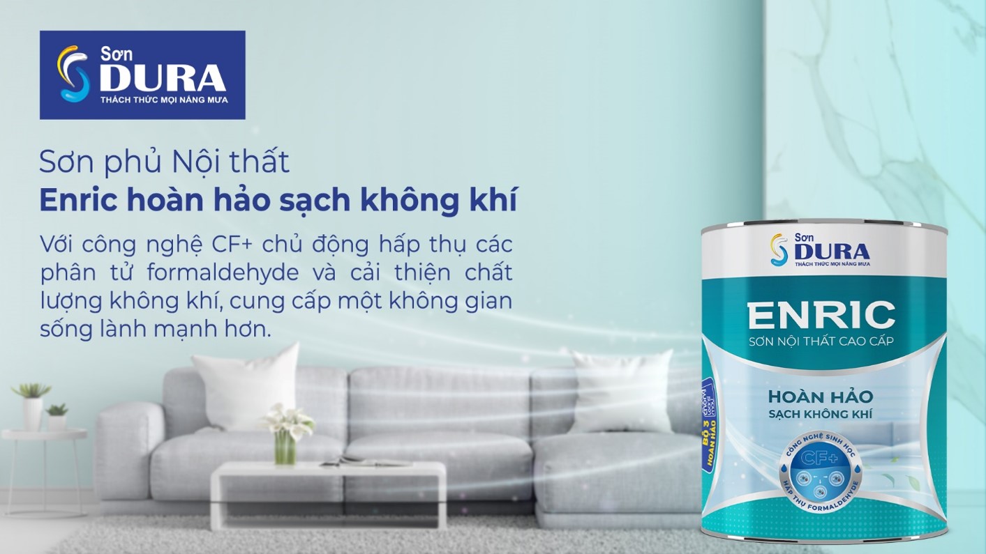 sơn nội thất cao cấp sạch không khí