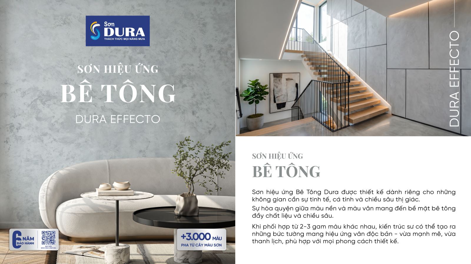 sơn hiệu ứng bê tông
