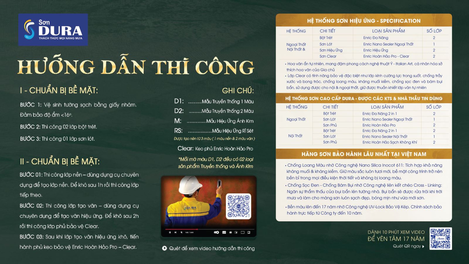 hệ thống sơn hiệu ứng 