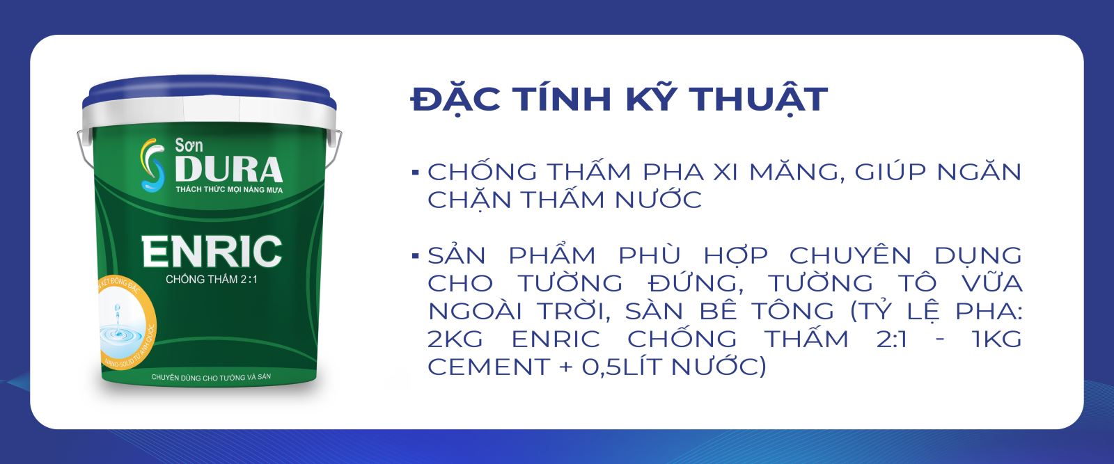Chống thấm tường đứng