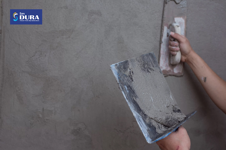 Xử lý chống thấm cho tường cũ ngoài trời