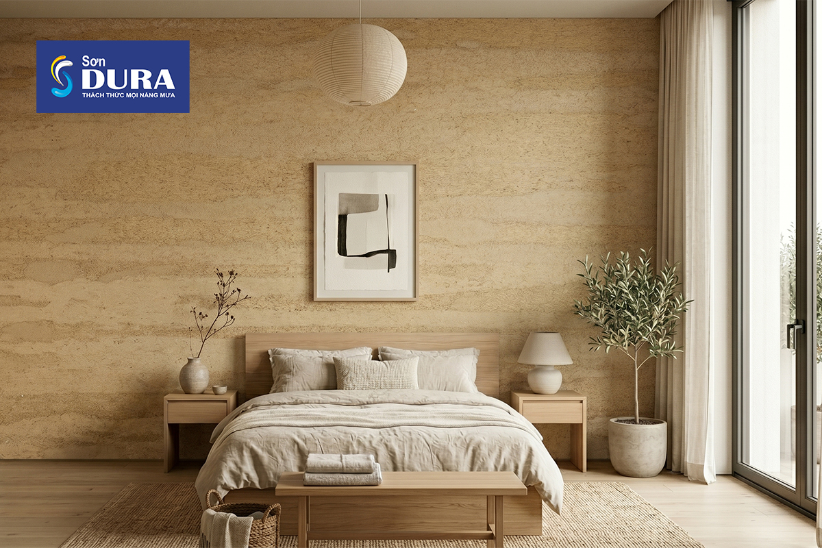 Sơn hiệu ứng đá travertine