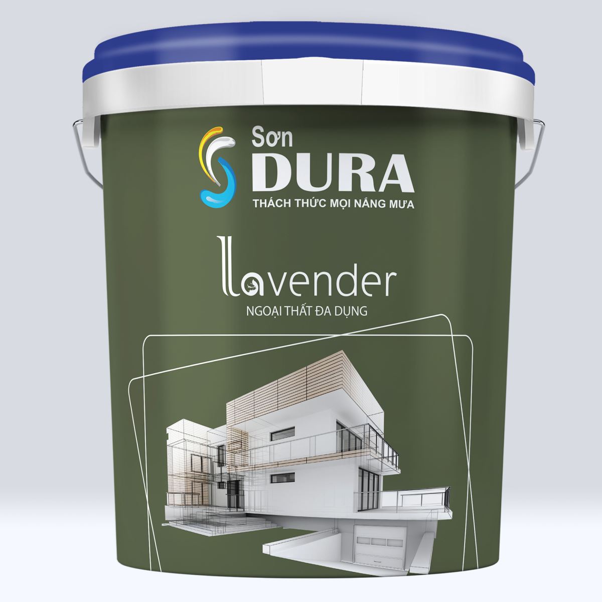 Sơn ngoại thất kinh tế Lavender đa dụng